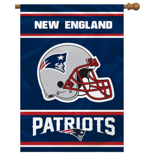 New England Patriots Banner 28×40 House Flag Style 2 Sided CO