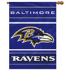 Baltimore Ravens Banner 28×40 House Flag Style 2 Sided CO