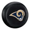 Los Angeles Rams Tire Cover Standard Size Black – Special Order