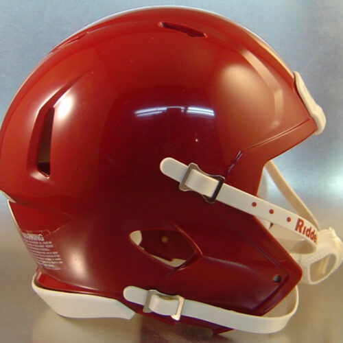 Helmet Riddell Blank Replica Mini Speed Style Cardinal