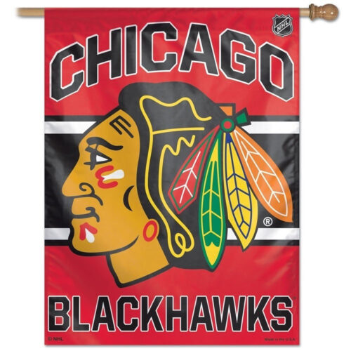 Chicago Blackhawks Banner 27×37 Vertical