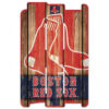 Boston Red Sox Sign 11×17 Wood Fence Style