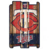 Minnesota Twins Sign 11×17 Wood Fence Style