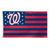 Washington Nationals Flag 3×5 Deluxe Style Stars and Stripes Design – Special Order