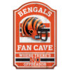 Cincinnati Bengals Wood Sign – 11″x17″ Fan Cave Design