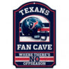 Houston Texans Wood Sign – 11″x17″ Fan Cave Design