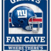 New York Giants Wood Sign – 11″x17″ Fan Cave Design