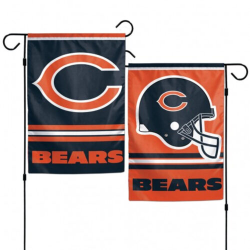 Chicago Bears Flag 12×18 Garden Style 2 Sided