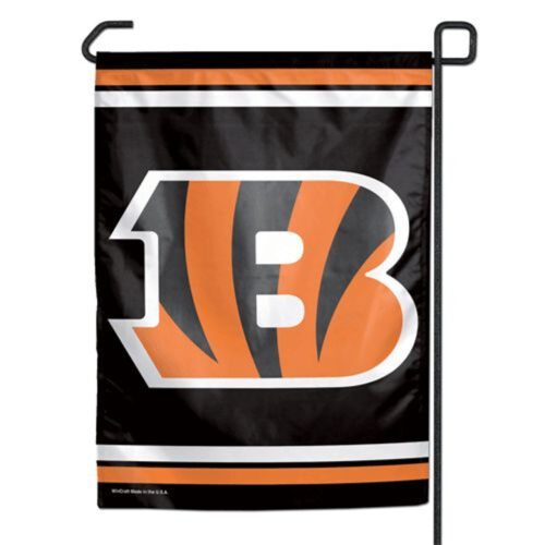 Cincinnati Bengals Flag 12×18 Garden Style 2 Sided