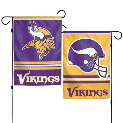 Minnesota Vikings Flag 12×18 Garden Style 2 Sided