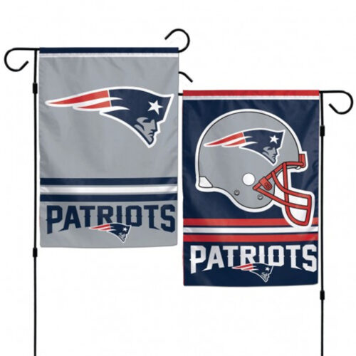 New England Patriots Flag 12×18 Garden Style 2 Sided