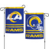 Los Angeles Rams Flag 12×18 Garden Style 2 Sided