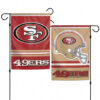 San Francisco 49ers Flag 12×18 Garden Style 2 Sided