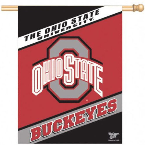 Ohio State Buckeyes Banner 27×37 Vertical Alternate Design