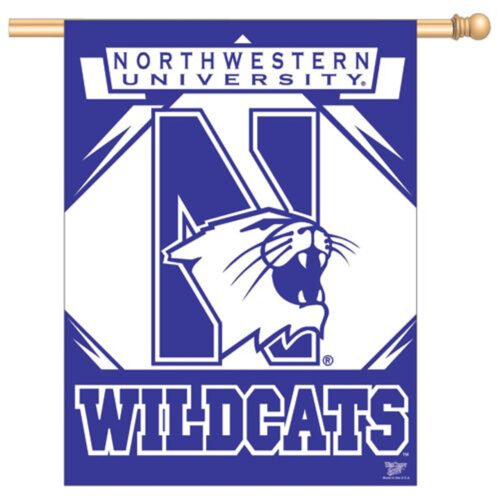 Northwestern Wildcats Banner 27×37