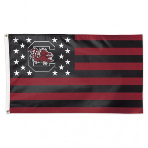 South Carolina Gamecocks Flag 3×5 Deluxe Style Stars and Stripes Design