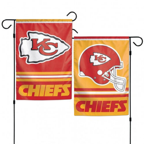 Kansas City Chiefs Flag 12×18 Garden Style 2 Sided