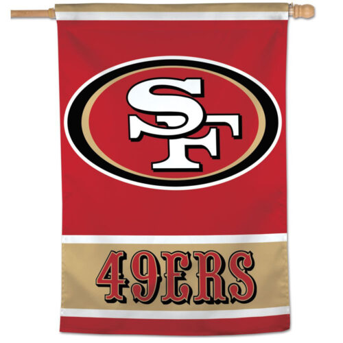 San Francisco 49ers Banner 28×40 Vertical