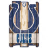 Indianapolis Colts Sign 11×17 Wood Fence Style