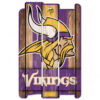 Minnesota Vikings Sign 11×17 Wood Fence Style