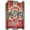 Ohio State Buckeyes Sign 11×17 Wood Fence Style