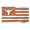 Texas Longhorns Flag 3×5 Deluxe Style Stars and Stripes Design – Special Order