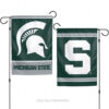 Michigan State Spartans Flag 12×18 Garden Style 2 Sided