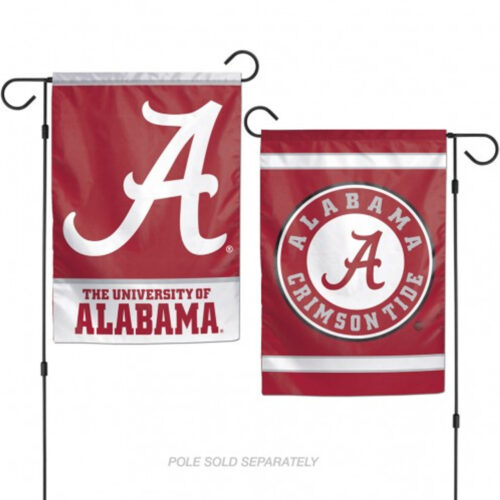 Alabama Crimson Tide Flag 12×18 Garden Style 2 Sided