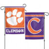 Clemson Tigers Flag 12×18 Garden Style 2 Sided