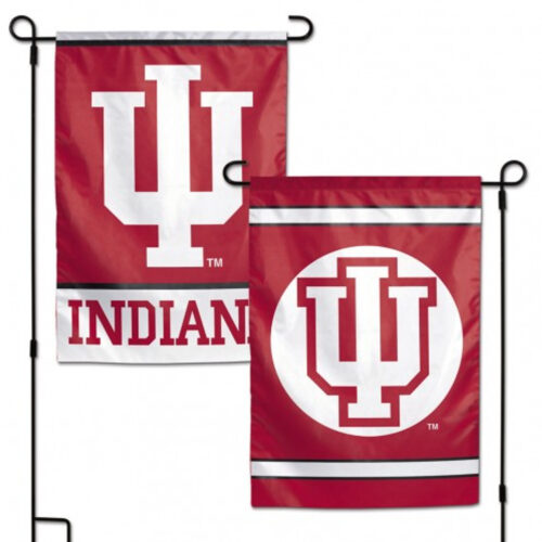 Indiana Hoosiers Flag 12×18 Garden Style 2 Sided