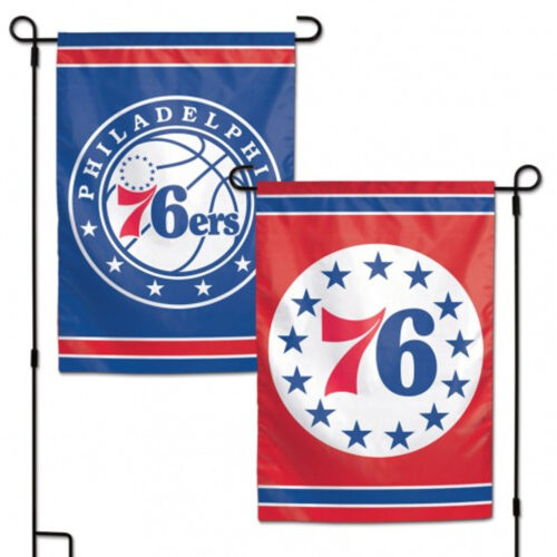 Philadelphia 76ers Flag 12×18 Garden Style 2 Sided