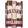 Mississippi State Bulldogs Sign 11×17 Wood Fence Style – Special Order