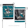 San Jose Sharks Flag 12×18 Garden Style 2 Sided – Special Order