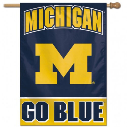 Michigan Wolverines Banner 28×40 Vertical