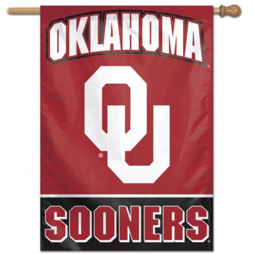 Oklahoma Sooners Banner 28×40 Vertical Alternate Design – Special Order