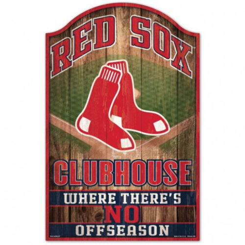 Boston Red Sox Sign 11×17 Wood Fan Cave Design