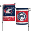 Columbus Blue Jackets Flag 12×18 Garden Style 2 Sided