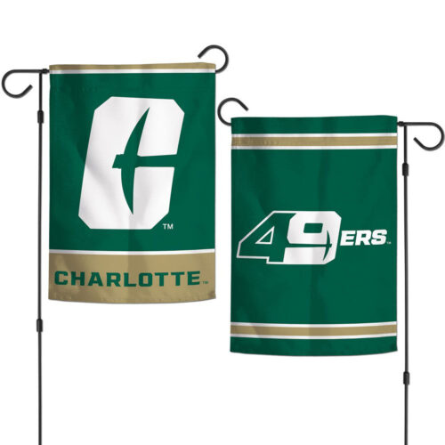 North Carolina-Charlotte 49ers Flag 12×18 Garden Style 2 Sided