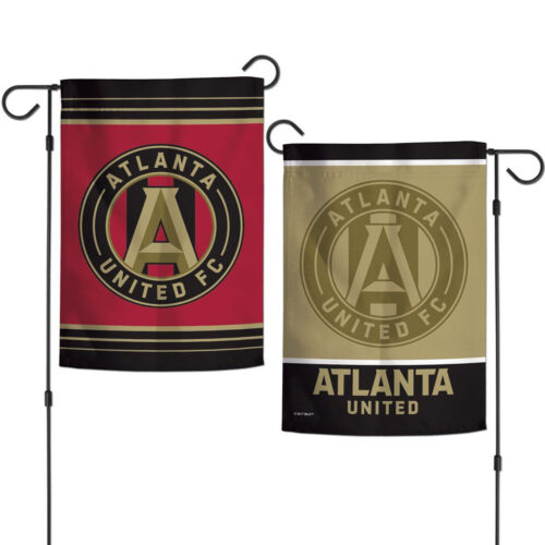 Atlanta United Flag 12×18 Garden Style 2 Sided Special Order