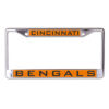 Cincinnati Bengals License Plate Frame – Inlaid – Special Order