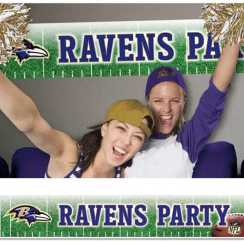 Baltimore Ravens Banner 12×65 Party Style