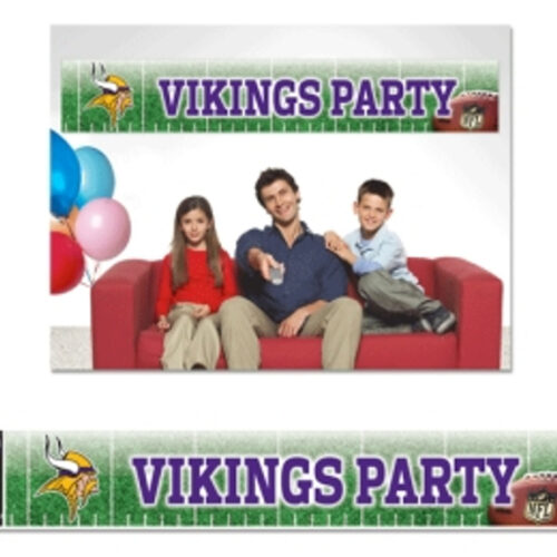 Minnesota Vikings Banner 12×65 Party Style CO