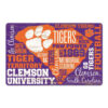 Clemson Tigers Sign 11×17 Wood Wordage Design