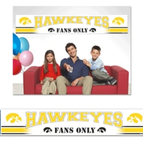 Iowa Hawkeyes Banner 12×65 Party Style CO