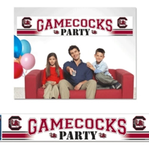 South Carolina Gamecocks Banner 12×65 Party Style CO