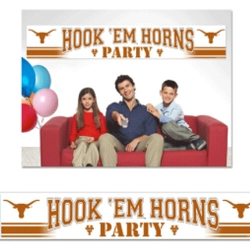 Texas Longhorns Banner 12×65 Party Style CO