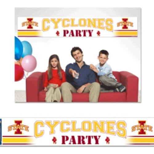 Iowa State Cyclones Banner 12×65 Party Style CO