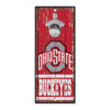 Ohio State Buckeyes Sign Wood 5×11 Bottle Opener