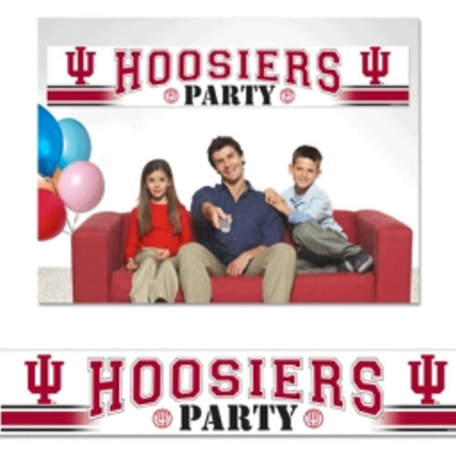 Indiana Hoosiers Banner 12×65 Party Style CO