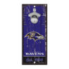 Baltimore Ravens Sign Wood 5×11 Bottle Opener